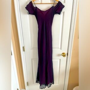 Clifford Michael chiffon gown